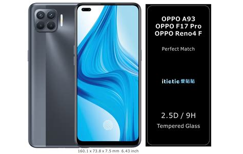 oppo f17 pro a93 reno4 f 6 43 tempered glass perfect match best screen protector for oppo f17