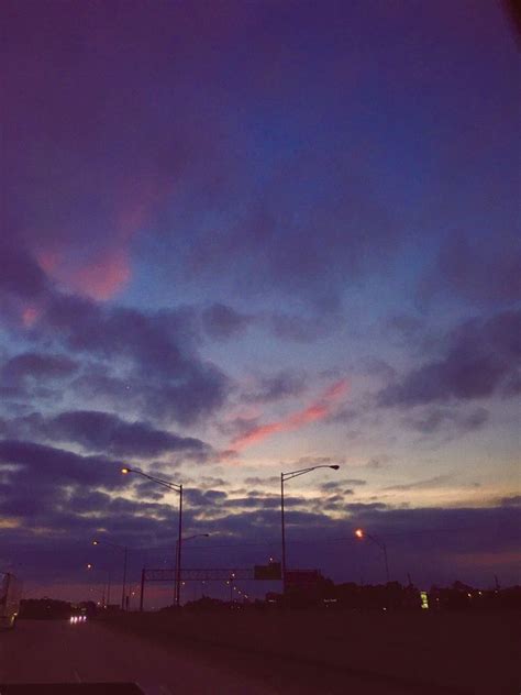 Follow Amidstchaos On Pinterest Sky Aesthetic Blue Sunset Sky Photos