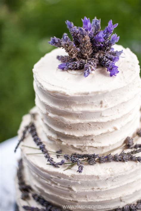 Rustic Lavender Wedding Cake Mini Wedding Cakes Country Wedding Cakes