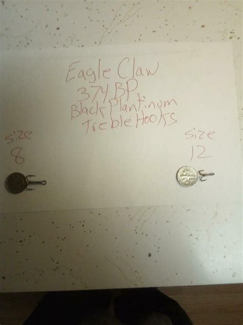 Eagle Claw Hooks Size Chart