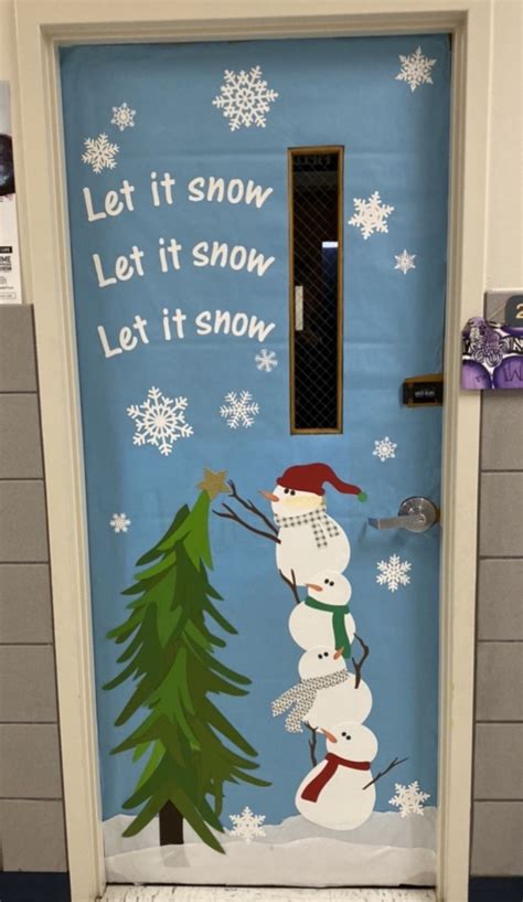 Teacher Door Winter Wonderland Theme Winter Door Decorations