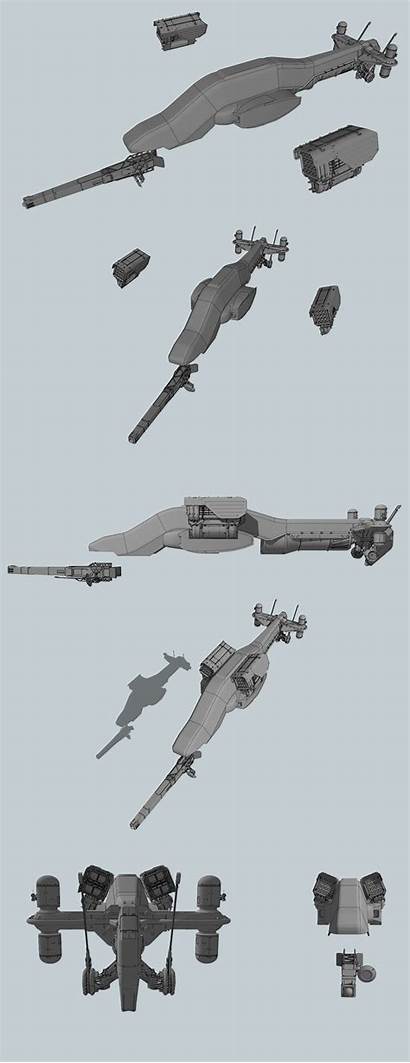 Battleship Weapons Future Games Space