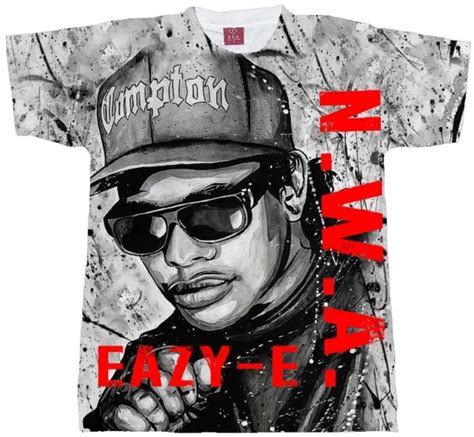 Eazy E T Shirt Hip Hop Dr Dre 90s Tees Tupac Nwa Compton Ice