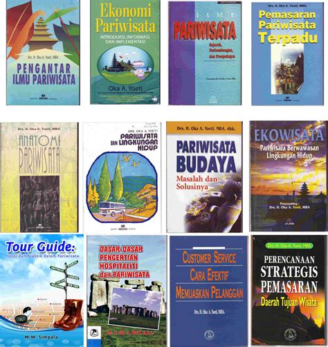 Buku Pariwisata Indonesia: Koleksi Pustaka Buku Wisata