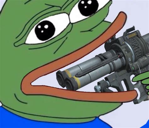 Pepe Gun In Mouth Pepe The Frog Know Your Meme