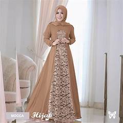 Model Baju Gamis Ibu Ibu