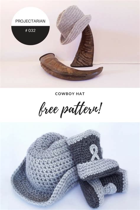 Cowboy Hat Free Crochet Pattern