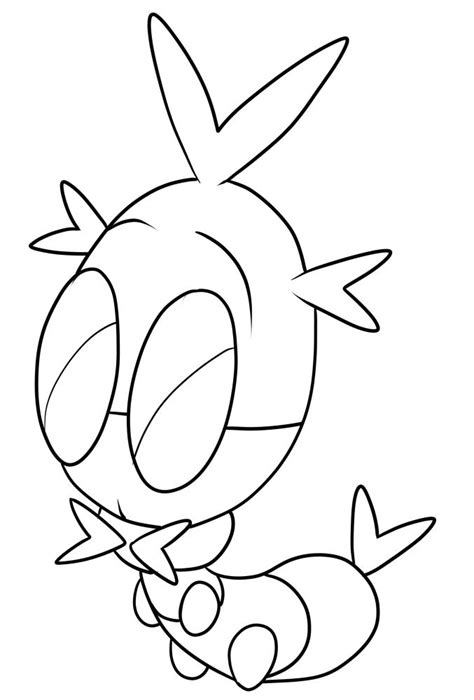 Blipbug From Pokemon Sword And Shield Coloring Pages Xcolorings The