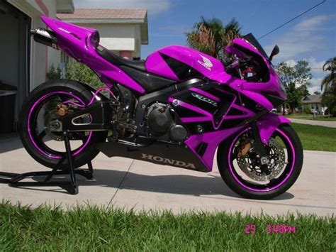 Love The Purple Honda Cbr600 Sport Bikes Honda Motorcycles Sport