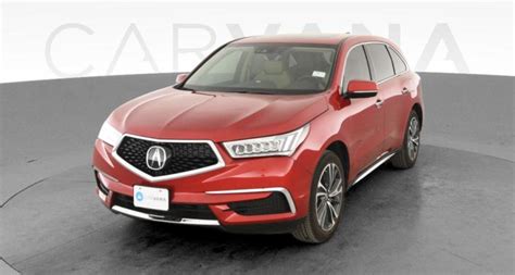 Used Red Acura Mdx For Sale Online Carvana