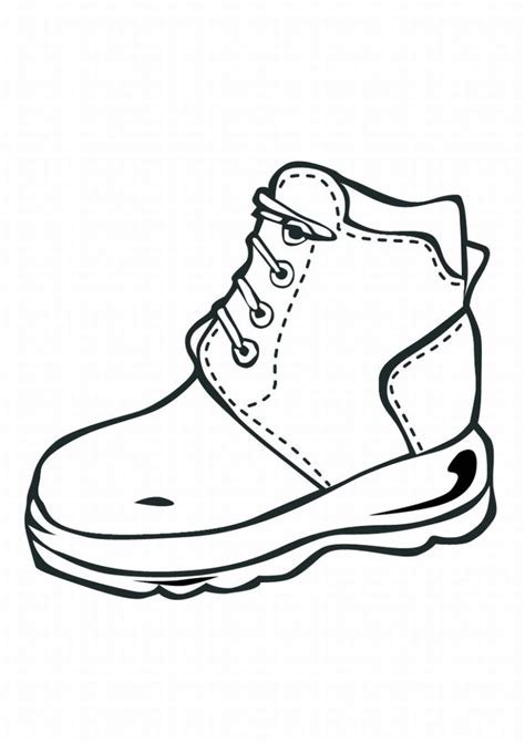 In case you don\'t find what you are looking for, use the top search bar to search again! Shoe coloring pages to download and print for free