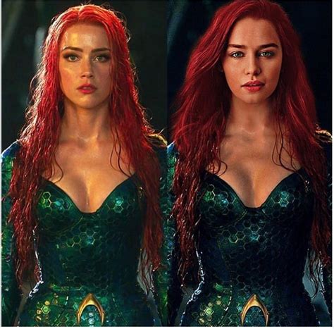 Fans Decided To Replace Amber Heard With Emilia Clarke In Aquaman 2
