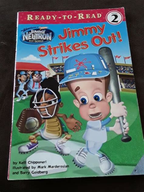 Ready To Read Jimmy Strikes Out Level 2 Book Jimmy Neutron Ebay