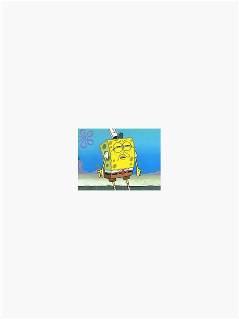 Spongebob Dumb Meme Sticker By Areyuukuul Redbubble