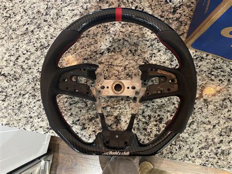 Racing Spec Steering Wheel For 2016 Honda Civic Two Step Performance