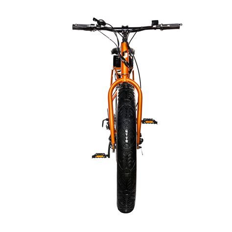 Element Wide Grip Fat Electric Bike Matte Orange Surface604