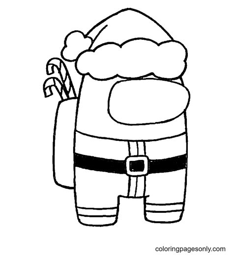Coloring Pages Among Us Christmas Xcolorings Snowman Impostor Amongus