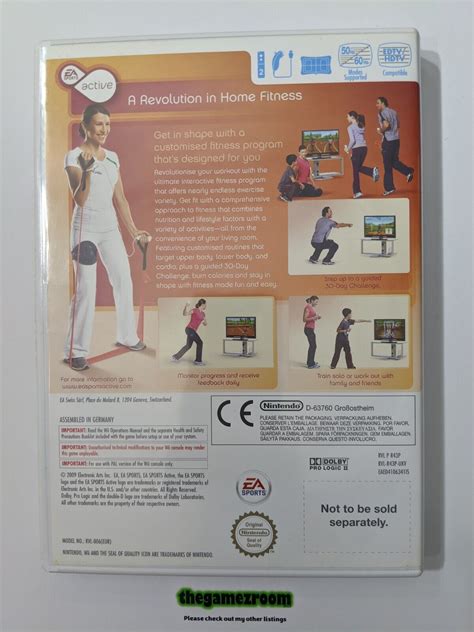 Ea Sports Active Personal Trainer Nintendo Wii 2009 Ebay