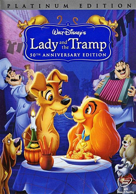 Walt Disneys Lady And The Tramp 50th Anniversary Platinum Edition 2 D