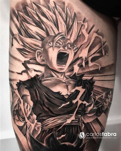 The biggest gallery of dragon ball z tattoos and sleeves, with a great character selection from dragon ball fans will love these gohan tattoos! 6,016 Likes, 148 Comments - Carlos Fabra CosaFina tattoo ...
