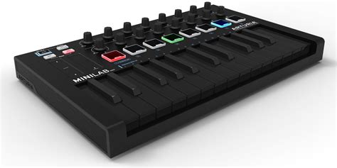 Arturia MiniLab MkII Deep Black ограниченное издание MIDI клавиатуры MiniLab MkII ProSound