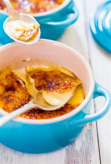 The Best Easiest Crème Brûlée Recipe Averie Cooks Recipe Creme