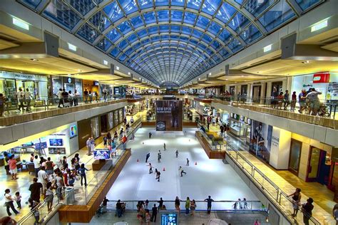 The Houston Galleria Texas Largest Shopping Mall Has Hundreds Of
