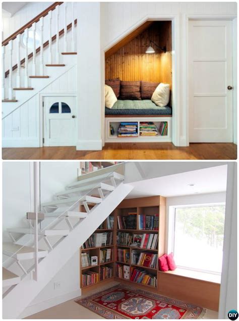 Build In Ideas To Use Space Under Stairs