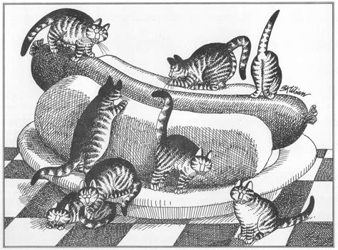 B Kliban Cat Original Vintage Art Print Cool By Victorianaprint