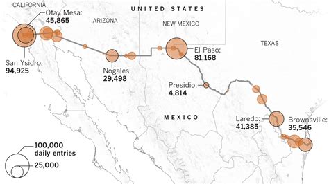 Border Patrol Checkpoints New Mexico Map