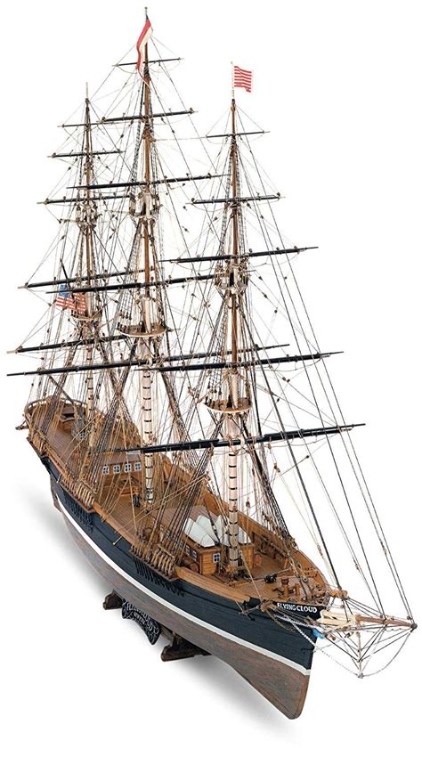 Mamoli Mv41 Flying Cloud Model Ship Kit American Clipper Ship 1851