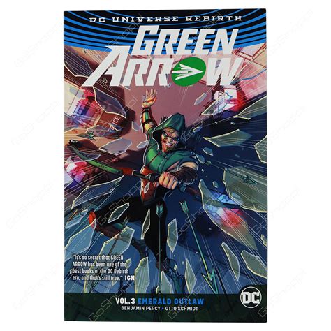 Green Arrow Volume 3 Emerald Outlaw By Benjamin Percy Buy Online