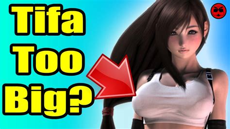 Tifas Breasts Too Big For The Ff7 Remake Youtube