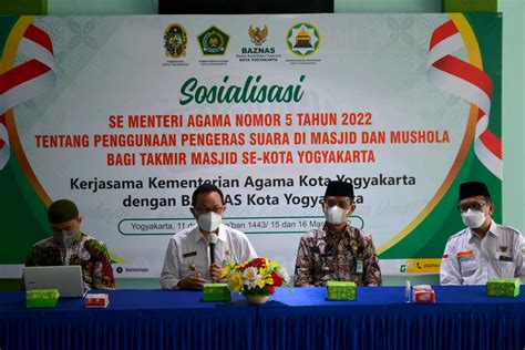 Pedoman Penggunaan Pengeras Suara Masjid Dan Mushola Di Kota Yogyakarta