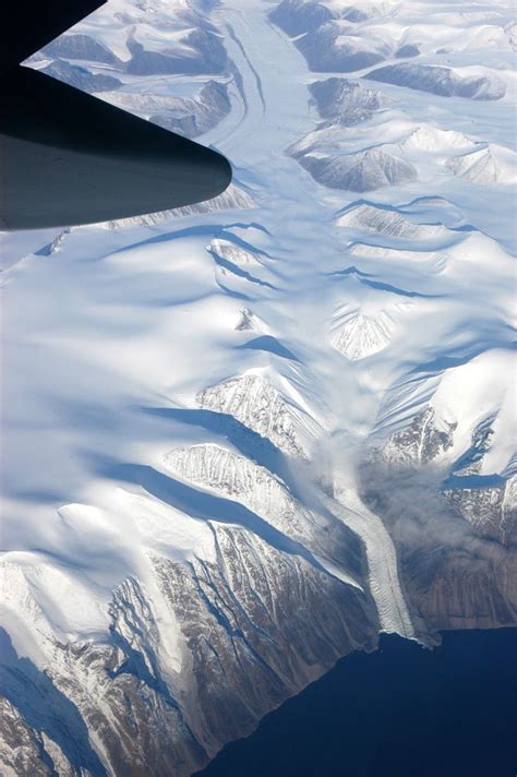 Greenland Beautiful Places Places To Visit Airplane View