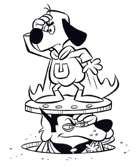 Underdog Coloring Pages At Free Printable Colorings
