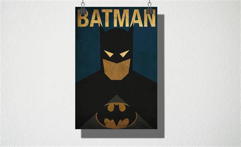 Poster A4 Batman Loja Owl Store Elo7 Produtos Especiais