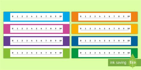 Number Line To 10 Primary Resource Teacher Made Twinkl