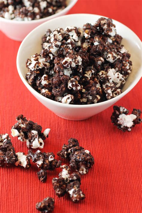 Happiness Is Chocolate Popcorn Food Gal Chocolate Covered Popcorn