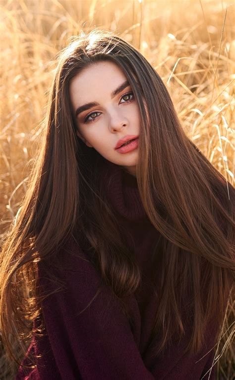Beautiful Girl Long Hair Telegraph