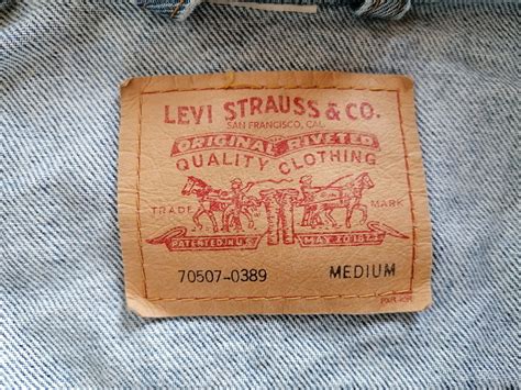 Vintage Classic Mens Levi Strauss Blue Denim Jacket Etsy