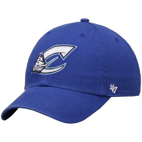 47 Columbus Clippers Royal Clean Up Adjustable Hat