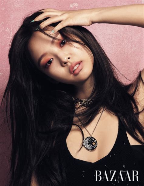 jennie blackpink harper s bazaar magazine korean photoshoots
