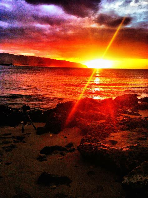 Haleiwa Oahu Hawaii Sunset Beautiful Places To Travel Travel