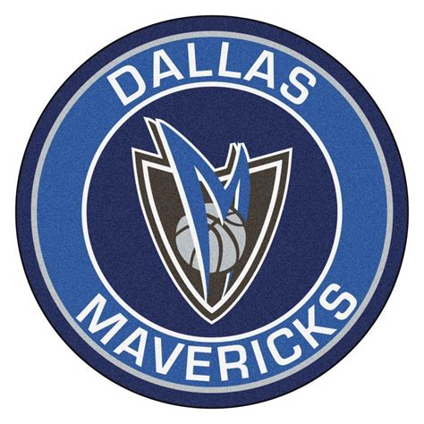 41 dallas mavericks logos ranked in order of popularity and relevancy. FANMATS NBA Dallas Mavericks Blue 2 ft. 3 in. x 2 ft. 3 in. Round Accent Rug-18832 - The Home Depot