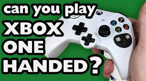 Single Handed Xbox One Controller Youtube