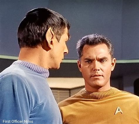 Leonard Nimoy Spock Star Trek The Cage 1965 First Officer Nims Star