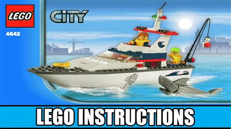 Lego Instructions City 4642 Fishing Boat Youtube