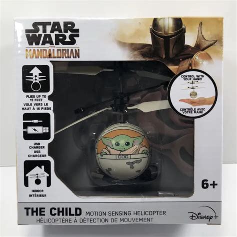 Disney Star Wars The Mandalorian The Child Baby Yoda Motion Sensing