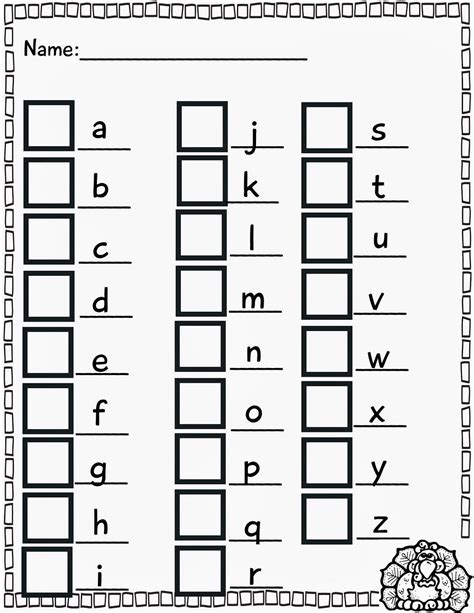 Uppercase And Lowercase Letters Activity Shelter Letter Recognition